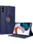 Redmi Pad Se 11INÇ ile Uyumlu Kılıf 360 Dönebilen Standlı Case Lacivert 2