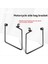 Kawasaki W400 W650 W800 W 400 650 800 Motosiklet Yan Torba Braketi Seyahat Çantası Braketi Saddlebag Destek Braketi (Yurt Dışından) 3
