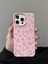 iPhone 12 Pro Max Uyumlu Pembe Leopar Desenli Ince Yumuşak Silikon Kılıf 2
