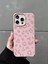iPhone 12 Pro Max Uyumlu Pembe Leopar Desenli Ince Yumuşak Silikon Kılıf 3