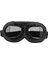 Retro Gri Motosiklet Kask Pilot Goggles Jet Pilot Vintage Wwıı Pilot Goggles Motosiklet Scooter Gözlükleri Kask Için (Yurt Dışından) 1
