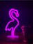 Dekoratif Flamingo LED Neon Gece Lambası 2