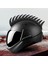 Yansıtıcı Motosiklet Kask Mohawk Kırmızı Kask Çıkartmaları ile Kauçuk Kamber Saw (Kask Dahil Değildir) (Yurt Dışından) 4