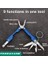 Çok Amaçlı 9in1 Katlanabilir Mini Pense Çok Fonksiyonlu Katlanır Metal Çakı - FC505 3