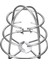 3x Fire Sprinkler Headguard Fire Sprinkler Kafa Koruma Çerçevesi Gömme Ağır Hizmet Krom Kaplama Sprinkler Başlık (Yurt Dışından) 1
