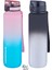 2'li Tritan Matara Seti 1000ML Büyük Boy Çift Renk Softtouch Ff Collection Tritan Su Matarası 2
