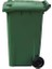 Plastik Çöp Konteyneri 240 Litre Konteyner - A+ Isıya Karşı Dayanıklı Malzeme - Yeşil 4