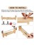 2 Adet Paracord Jig Bilezik Üreticisi Ayarlanabilir U Şekil Net Ölçekli Ahşap Bilezik Jig Kiti 2 Adet Bilezik Solizer (Yurt Dışından) 5