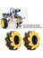 Mecanum Tekerlek 48MM Omni-Yönlü Tekerlek Akıllı Robot Otomobil Aksesuarları Diy Oyuncak Bileşenleri (Yurt Dışından) 4