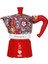 Dolce & Gabbana Mocha Express 3 Kupa Açık Ateş Espresso Makinesi (Kahve Makinesi, Mocha, Kırmızı) 1