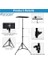 Sunum Projeksiyon Cihazı Notebook Vb Için Çok Amaçlı Ayaklı Sehpa Stand Metal + 2.1 mt Tripod - AL5096 4
