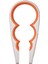 Kavanoz Açacağı, Beyaz-Turuncu, 21 Cm, 3-7 cm Kapak Çapı Için 2