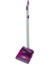 Plastik Saplı Faraş Takımı (Süpürge ve Saplı Kürek) (Mor) 1