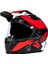 ZS-913 Bf8 Motosiklet Kaskı Solid Kapalı Kask Black Red Xs 5