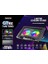 GT102 Gaming Laptop Soğutucu, 2200RPM, Rgb Işıklı, LED Display, Notebook Soğutucu Stand 2
