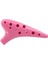 Ocarina 12 Delik Ocarina Alto C Ocarina Flüt Ocarina Sualtı Müzik Nefesli Enstrüman Mavi 2