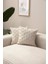 Ikili Dekoratif Puantiye Keten Kumaşlı Kırlent Kılıfı 43X43 Beyaz Krem 43 x 43 SWITANM95 1