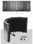 Pf-43 Mikrofon Ses Yalıtım Izolasyon Paneli 5 Bölümlü Ayaklı (69X26 Cm) 2