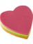 Yapışkan Notluk 70 x 70 Mm, Kalp 2