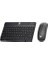 Km-33 Wireless Bluetooth Kablosuz Klavye Mouse Set Siyah Tablet,laptop, Telefon, Tv Uyumlu 2