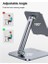 Tablet Standı Alüminyum Ayarlanabilir Tablet Tutacağı iPad ile Uyumlu Galaxy Tab (Antrasit) 5
