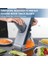 Home Profesyonel Basmalı Rende Doğrayıcı – 3 Bıçaklı Paslanmaz Çelik Kesme, Mandolin Doğrama ve Rendeleme Aleti – Sebze, Meyve, Peynir, Salata ve Pratik Mutfak Kullanımı Için Ergonomik Tasarım 3