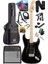 MAP-35BK-50AMP Maple Klavye Ssh 50W Amfili Elektro Gitar Seti 1