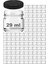 29 ml Konserve Küçük Numune Kavanoz Siyah Metal Kapaklı Şeffaf Cam 29 cc Paşabahçe (6) 1