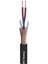 Cable Yaz Kablo Mikrofon Kablosu Stage 22 Highflex Xlr 3 Kutuplu Neutrik NC3MXX / Xlr 3 Kutuplu Neutrik NC3FXX, Cırt Cırtlı Bantlı, Siyah (3 M) 2