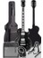 GRX-200BK-50-AMP Les Paul Kasa Elektro Gitar Seti 50 Watt Gainli Şarjlı Amfi ve Full Set (H-H) 2