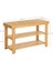 Ayakkabı Rafı, Ayakkabı Dolabı, Oturma Banklı, Bambu, 3 Raf Zeminli, 70 x 28 x 45 Cm, Koridor, Banyo, Oturma Odası ve Antre Için Ideal LBS04N 3