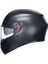 K3 Motosiklet Kaskı Mono Kapalı Kask Matt Black M 5