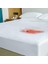 HOME%100 Pamuk, Full Kenar Fitted Sıvı Geçirmez,tek, Çift Kişilik Bebek Yatak Koruyucu Çarşaf Alez (Beyaz, 140X200) 1