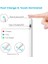 IPAD(2018-2024) Için Stylus Kalem,ipad Pro 11/13 Inç M4,ipad Air 11/13 Inç M2,ipad 10/9/8/7/6,ipad Air 5/4/3,ipad Pro 11/12.9",ipad Mini 6/5 Için Eğim Sensörlü Avuç Içi Reddi Aktif Stylus Kalem 3