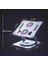 Laptop Standı 360 Derece Dönebilir Rgb Çift Fanlı Premium Serisi Notebook Tutucu Alüminyum Macbook Yükseltici 11-17 Inç 3