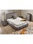 Deluxe Set Çift Kişilik Yatak Seti 200 x 200 Başlık + Sandıklı Baza+ Ortopedik Yatak 3