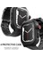 Shellbox Apple Watch Series 8 45MM/7 45MM Darbeye Dalı Ekran Koruyucu Kılıf ve Silikon Saat Kayışı Için Su Geçirmez Kılıf (Yurt Dışından) 3