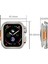 Apple Watch Series 9/8/7 45 mm Düşmeye Karşı Dalı Saat Kılıfı Metal Koruyucu Çerçeve - Gül Altın (Yurt Dışından) 5