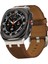Samsung Galaxy Watch Ultra 47MM / Ultra 2025 Için Deri Saat Kayışı (Yurt Dışından) 1