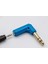 Techtools Chroma Jacks (Blue) | 6.3mm Erkek - 3.5mm Dişi Stereo Kulaklık Ses Adaptörü | Çeviricisi 4