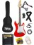 CEG-36RD 8-12 Yaş Çocuklar Için Amfili Full 3/4 36 Inç Elektro Gitar Seti Kırmızı 1