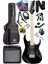 DE-150BK-35AMP Maple Klavye Hh Yüksek Kaliteli 35W Amfili Elektro Gitar Seti 1