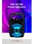 Hoparlör Taşınabilir Ses Bombası LED Işıklı Extra Bass Ses Radyolu Speaker Sd Kart-Usb 4