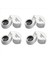 4x Kuyumcular Lens Cam Loupe 40X 25MM Göz Büyüteç 2 Leds Işıkları (Yurt Dışından) 1