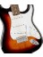 Squier Affinity Series Stratocaster 3-Color Sunburst - Indian Laurel Elektro Gitar 5