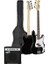 CBG-460BK 46 Inç 4/4 Yetişkin Amfili Bas Gitar Seti White Black 2