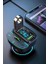F9 Araç Fm Transmitter 5.3 Bluetooth Araç Kiti USB Type-C Hızlı Şarj Çıkışlı Çakmaklık Girişli (F9) 4