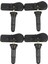 4pcs /set Lastik Basınç Sensörü 433MHZ Tpms 407009322R Renault 40700-9322R Için (Yurt Dışından) 1