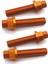 4x Arka Aks Blokları Ktm Sx Sxf Excf 125 150 250 350 450 530 690 990 1190 Macera (Orange) Için Zincir Ayarlayıcı Cıvata Vidası (Yurt Dışından) 1