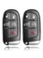 Anahtar Fob Jeep Grand Cherokee Için Anahtarsız Giriş Uzaktan Kumandası 2014-2022 M3N-40821302 68143505 433MHZ 2pcs (Yurt Dışından) 1